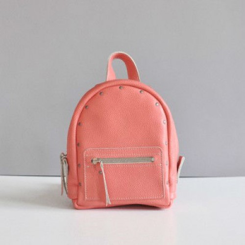 Жіночий шкіряний рюкзак Baby Sport Terracota персиковий