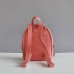 Жіночий шкіряний рюкзак Baby Sport Terracota персиковий