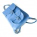 Жіночий шкіряний рюкзак Classik Sky blue