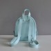 Женский кожаный рюкзак Baby Sport Blue голубой
