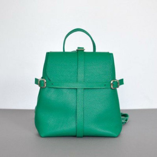 Жіночий шкіряний рюкзак Symbol Green зелений