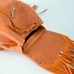 Жіночий шкіряний рюкзак Ethnic Orange оранжевий