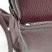 Женский кожаный рюкзак Carbon Burgundy фиолетовый