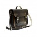 Женская кожаная сумка College satchel коричневая