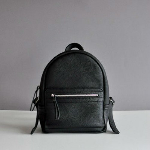 Жіночий шкіряний рюкзак Sport Black Elephant чорний