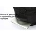 Дорожный рюкзак OZUKO 8983 с отделением для ноутбука 17 дюймов черный