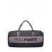 Спортивна сумка POOLPARTY Gymbag сіра