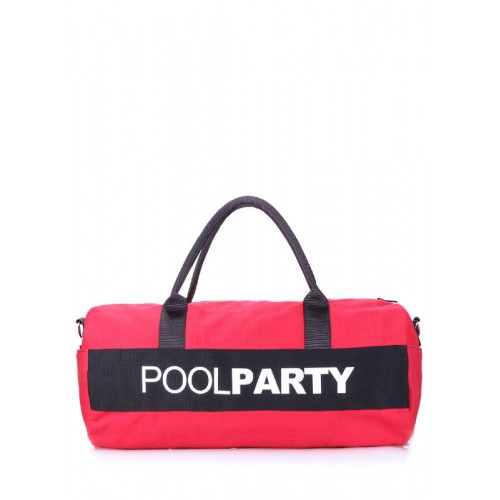 Спортивна сумка POOLPARTY Gymbag червона
