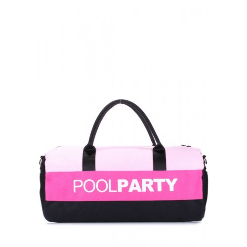 Спортивная сумка POOLPARTY Gymbag розовая