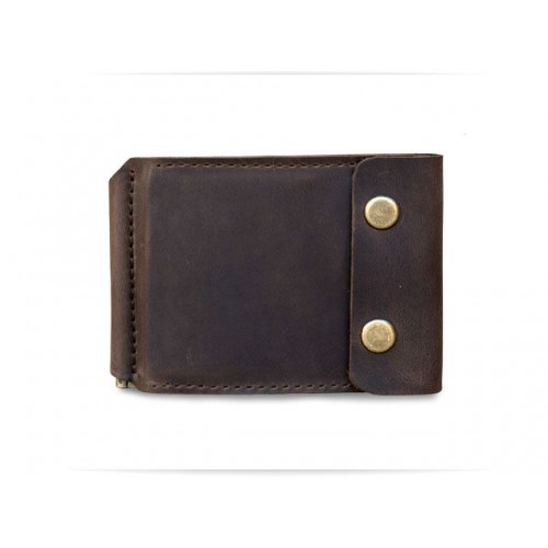 Зажим для денег Wellbags Money Keeper brown (z001) коричневый
