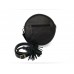 Жіноча шкіряна сумка Wellbags bag Black circle (W038.2) чорна