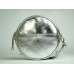Жіноча шкіряна сумка Wellbags Silver bag circle (W038.7) срібло