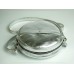 Жіноча шкіряна сумка Wellbags Silver bag circle (W038.7) срібло