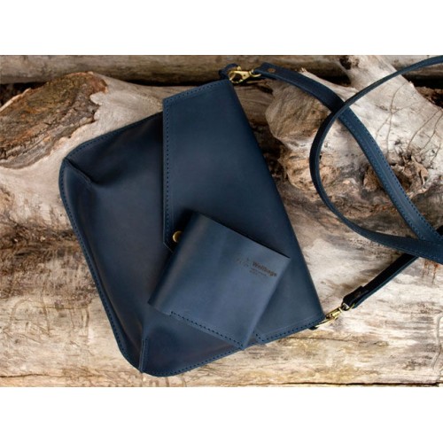 Кошелек Wellbags "Paulus blue" (P001.3) синий