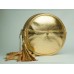 Кожаная женская сумка Wellbags Gold bag circle (W038.6) золотая