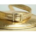 Кожаная женская сумка Wellbags Gold bag circle (W038.6) золотая