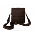 Чоловіча шкіряна сумка Wellbags Messenger Junius brown W051 коричнева