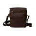Чоловіча шкіряна сумка Wellbags Messenger Junius brown W051 коричнева