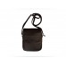 Чоловіча шкіряна сумка Wellbags Messenger Junius brown W051 коричнева