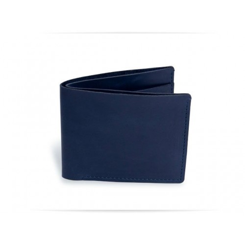 Чоловіча шкіряна сумка Wellbags Vladslav messenger bag (W034.1) синя