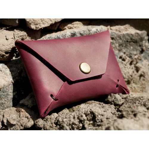 Карт холдер Wellbags "Envelope vinous2" бордовый