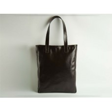 Жіноча шкіряна сумка Wellbags Shopper Dark chocolate Julia (W039.2) шоколадна