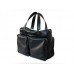 Мужской кожаный портфель Wellbags Messenger black classic W041 чёрный