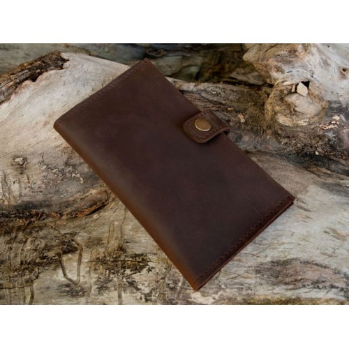 Кошелек Wellbags "Wolf brown" (P006) коричневый