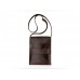 Мужская кожаная сумка Wellbags Messenger brown horse W029 коричневая
