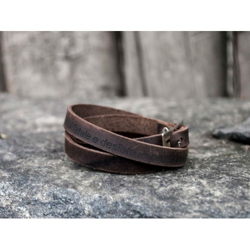 Браслет Wellbags "Destiny brown" (B003) коричневий