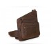 Чоловіча шкіряна сумка Wellbags Messenger mini bag W030.1 коричнева