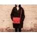 Жіноча шкіряна сумка Wellbags Satchel bag mini red (W020.7) червона