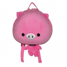 Детский рюкзак SUPERCUTE в виде свинки розовый