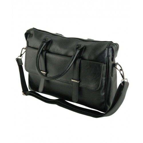 Портфель TRAUM 7170-10 чорний