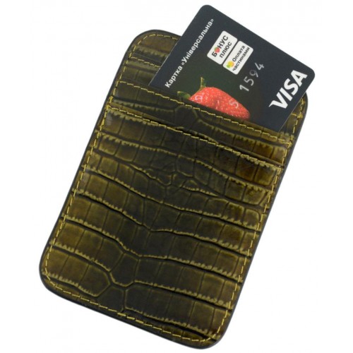 Картхолдер TRAUM 7111-32 темно-зелений