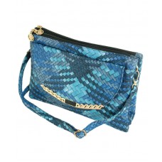 Сумка 7212-35 синя з блакитним