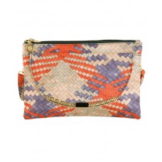 Сумка 7212-36 червона з фіолетовим