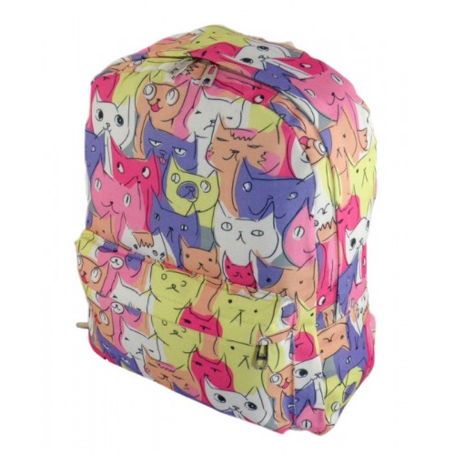 Рюкзак 7224-19 розовый с желтым