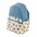 Рюкзак 7224-38 блакитний з бежевим