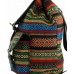 Рюкзак 7224-24 желто-зелено-синий орнамент