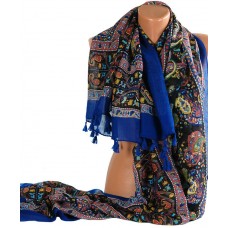 Шаль TRAUM 2494-31 синя