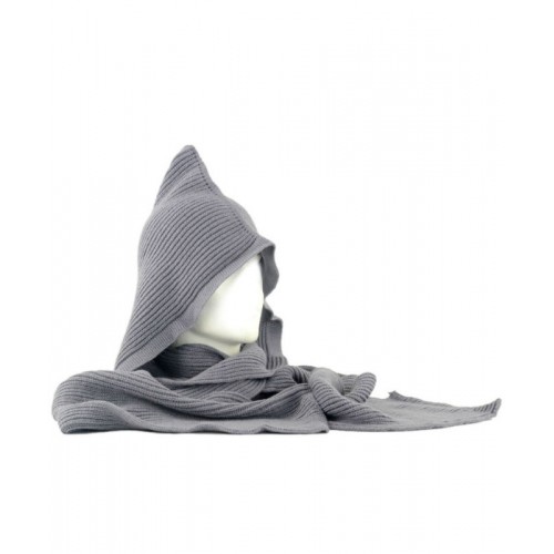 Шарф-капюшон TRAUM 2489-12 серый