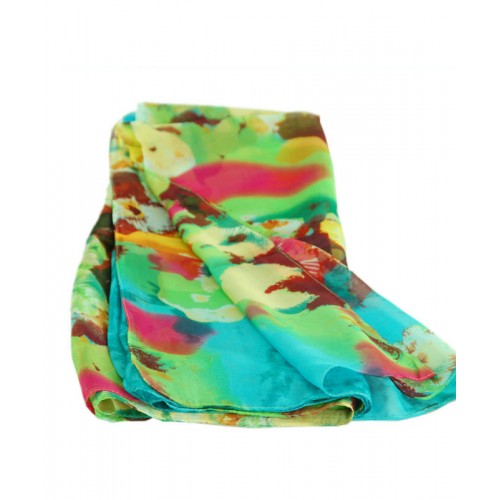 Шаль-парео TRAUM 2497-09 блакитна