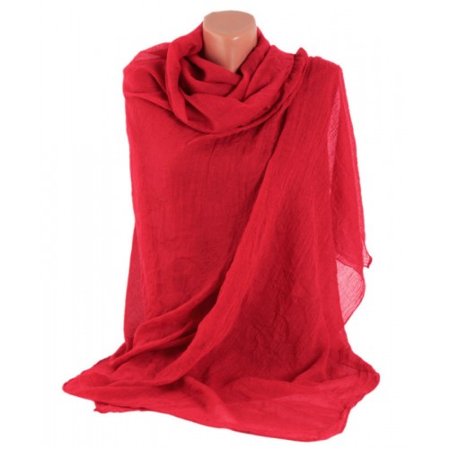 Шаль-парео TRAUM 2494-07 червона