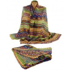 Шаль-парео TRAUM 2498-35 різнокольорова