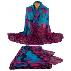 Шаль-парео TRAUM 2498-60 малинова