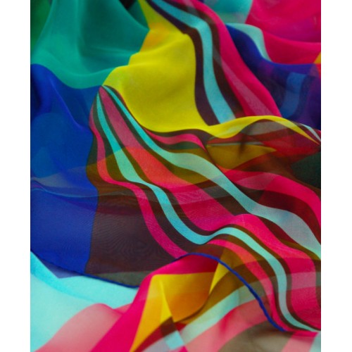 Шаль TRAUM 2497-52 синяя