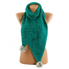 Шарф TRAUM 2483-41 зеленый