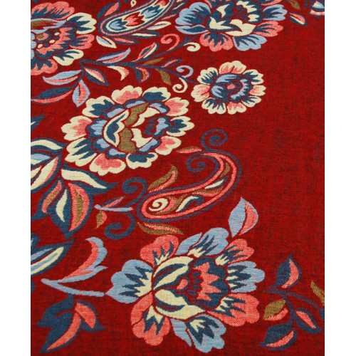 Шаль TRAUM 2493-53 красная