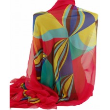 Шаль TRAUM 2497-51 малиновый